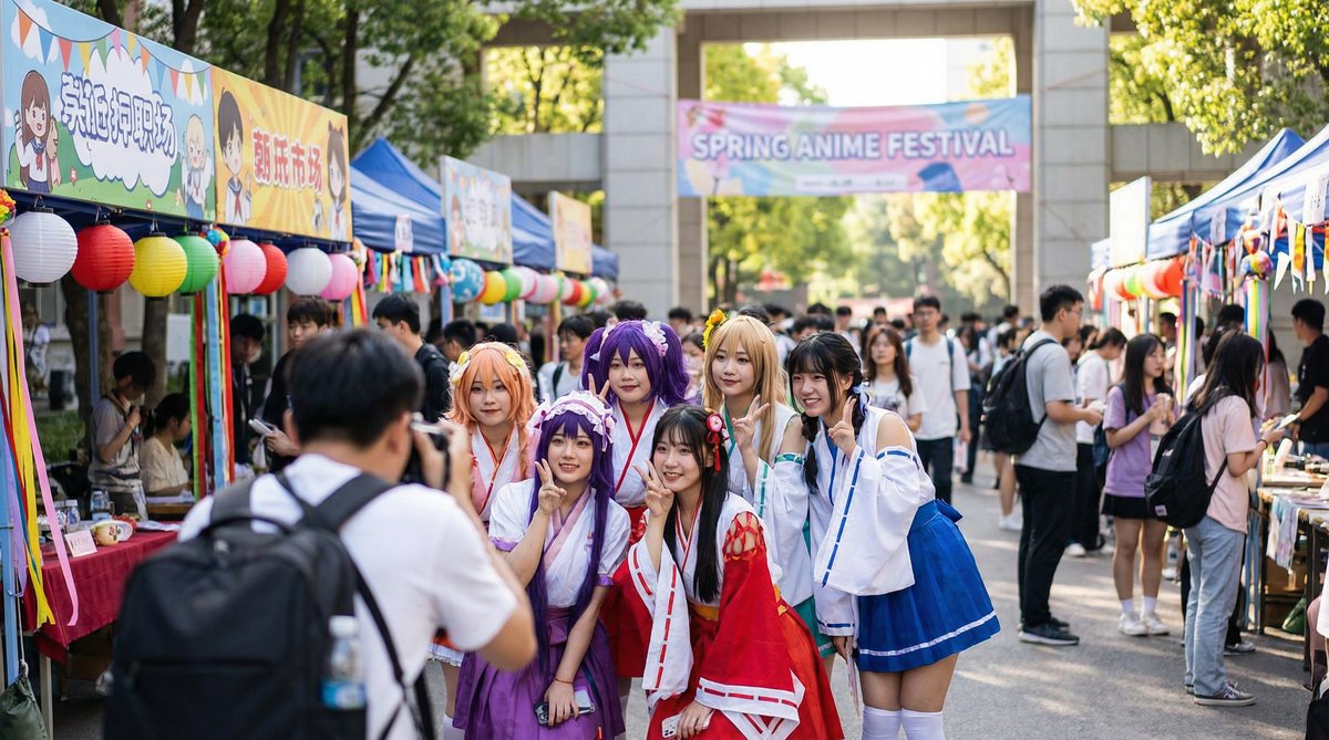 四虎传媒 - cosplay校园文化节